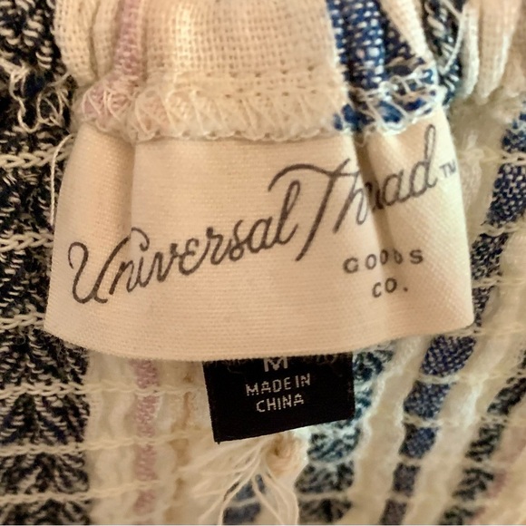 NWT Universal Thread Blue and White Striped Dress - Picture 2 of 4